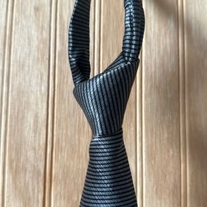 Bill Blass - Gray and Black Tie